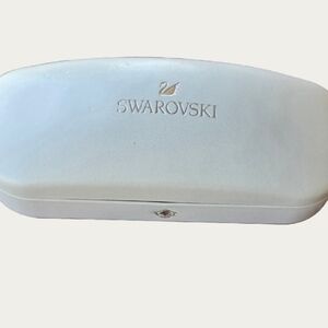 Swarovski White Sunglass Case